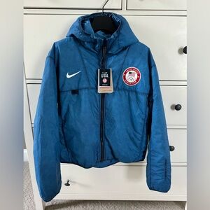 Nike Women's ACG Therma-FIT ADV "Rope De Dope" Jacket in Blue